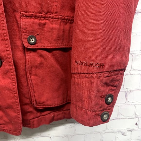 Woolrich | Red Barn Utility Coat Jacket Size Small - Picture 5 of 8